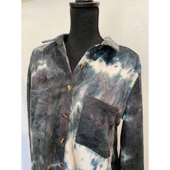 The Beatles "Let It Be" Trendy Tie Dye Shirt W Album Graphic on Back (Sz Large) - Picture 5 of 6